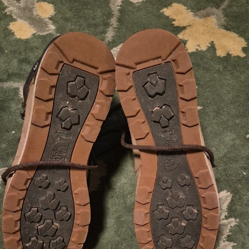 The North Face Men's Tan Leather Boots
